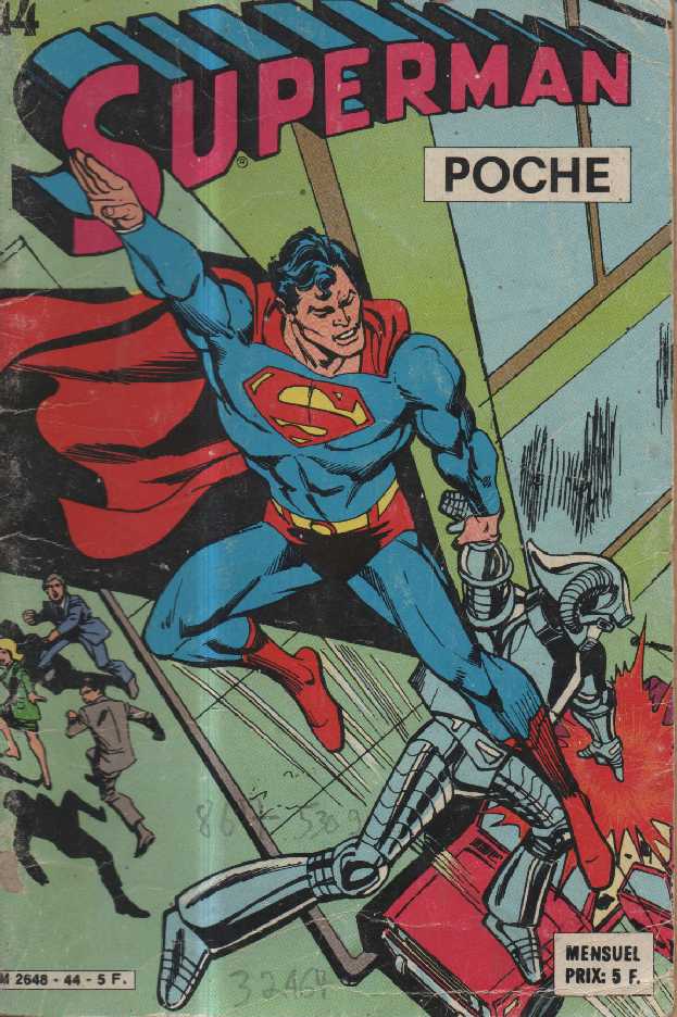 Une Couverture de la Srie Superman Poche